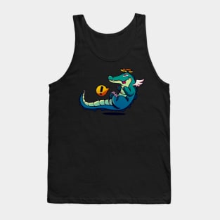 Trippy Alligator Tank Top